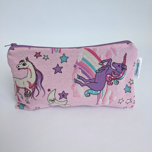 Unicorn Fabric Pencil Case