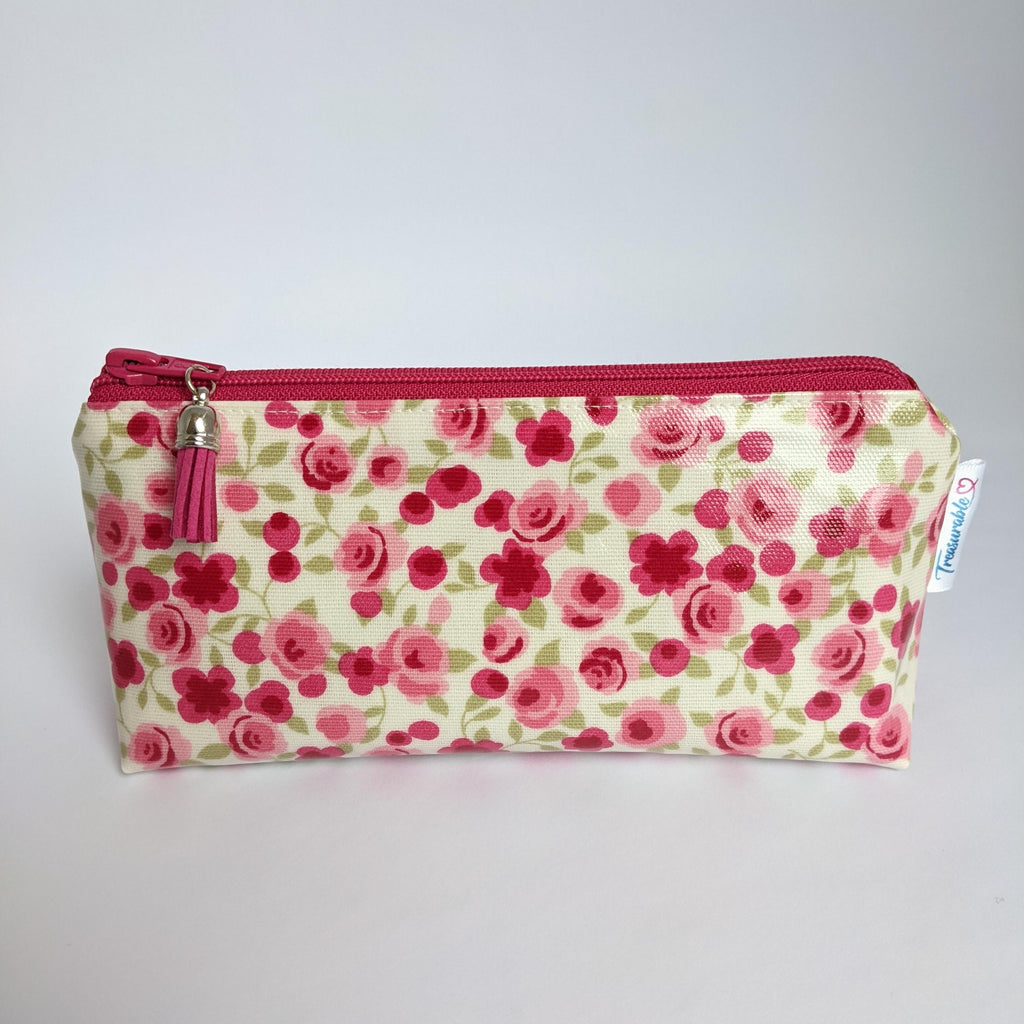 Mini Lined Wipeable Oilcloth Pouch Treasurable