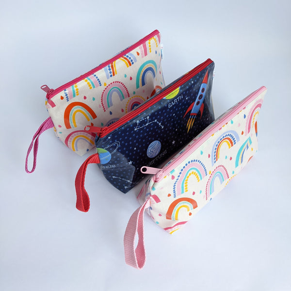 Kids Oilcloth Wash Bag